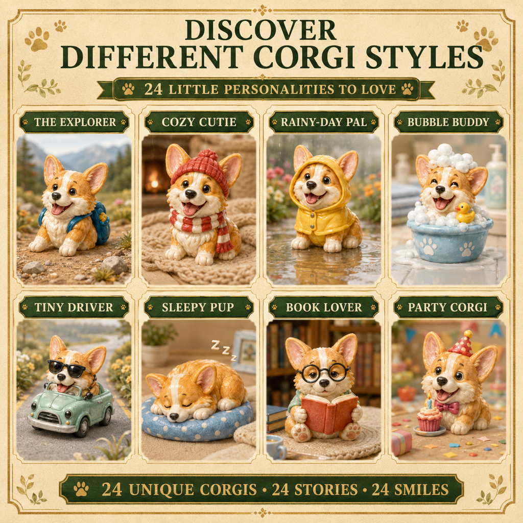 ✨Everyday Corgi Advent Calendar 2026 - 24-Day Festive Countdown🐕