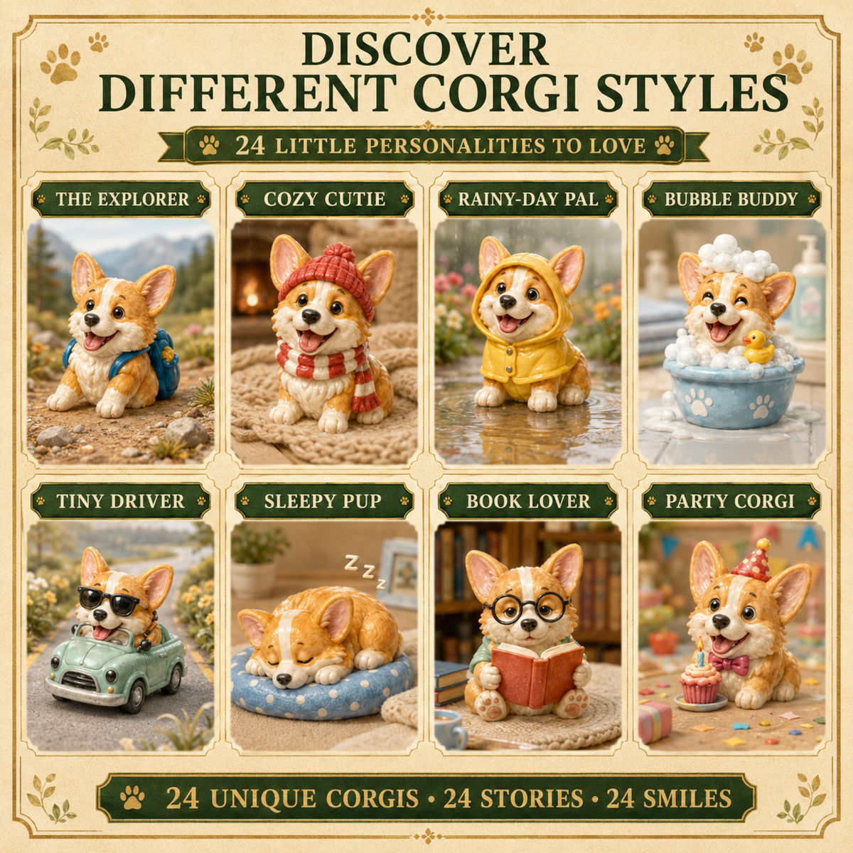 ✨Everyday Corgi Advent Calendar 2026 - 24-Day Festive Countdown🐕