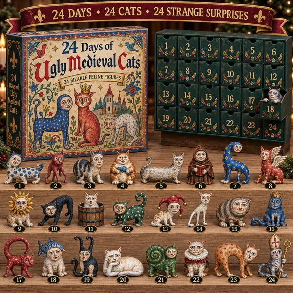 🐈🏰 24-Day "Ugly" Medieval Cat Challenge