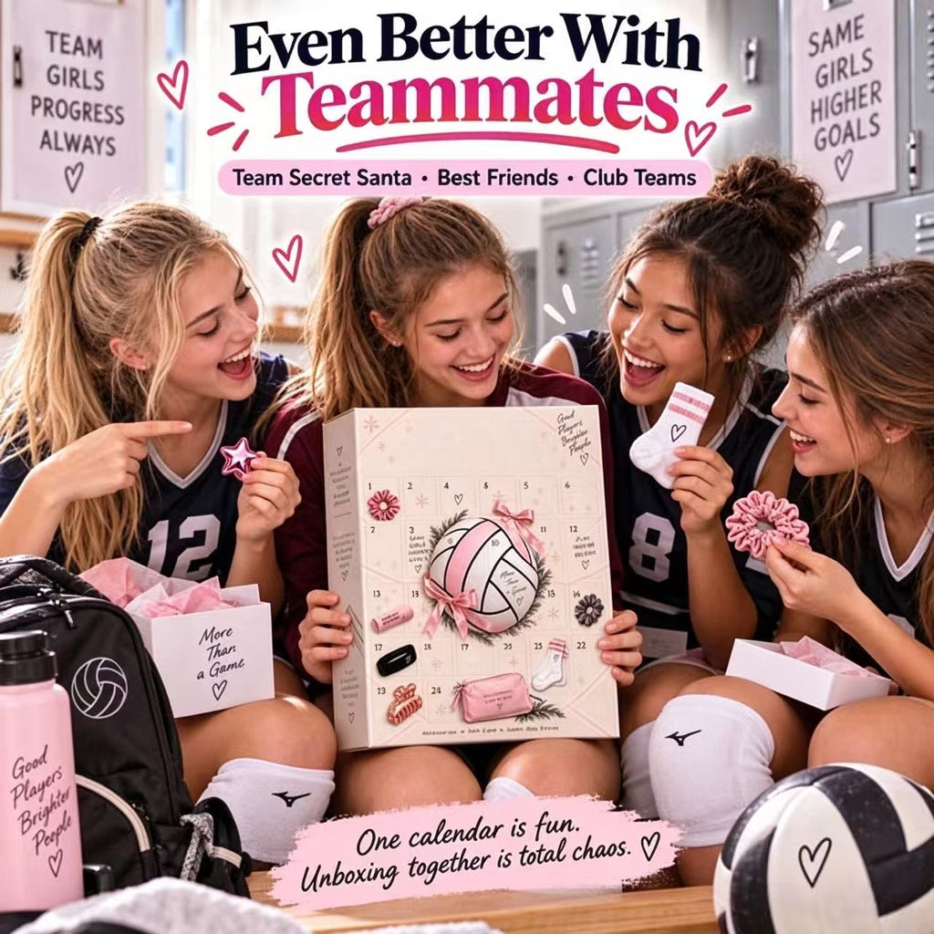 🏐 24 Days. 24 Surprises. Volleyball Advent Calendar – 24 Days of Game-Day Surprises