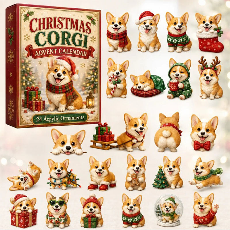 ✨Everyday Corgi Advent Calendar 2026 - 24-Day Festive Countdown🐕