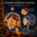 ✈️50% off—last day!✨🎄 Suction-Cup Christmas Lights | Double-Layer Warm LED Window Lights, Various Festive Designs, Flat-Profile Style ✨