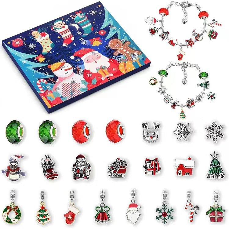 🎄DIY Christmas Advent Calendar Bracelet Set