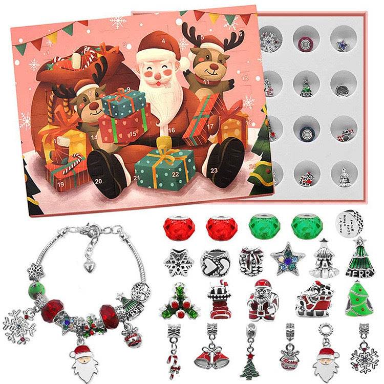 🎄DIY Christmas Advent Calendar Bracelet Set