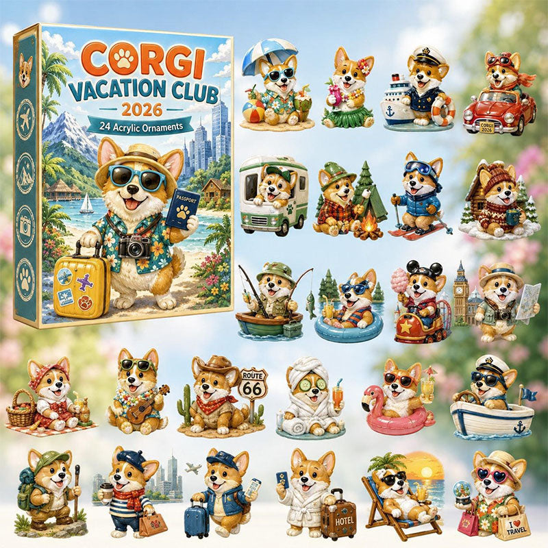 ✨Everyday Corgi Advent Calendar 2026 - 24-Day Festive Countdown🐕