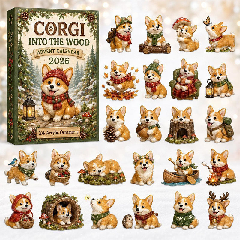 ✨Everyday Corgi Advent Calendar 2026 - 24-Day Festive Countdown🐕