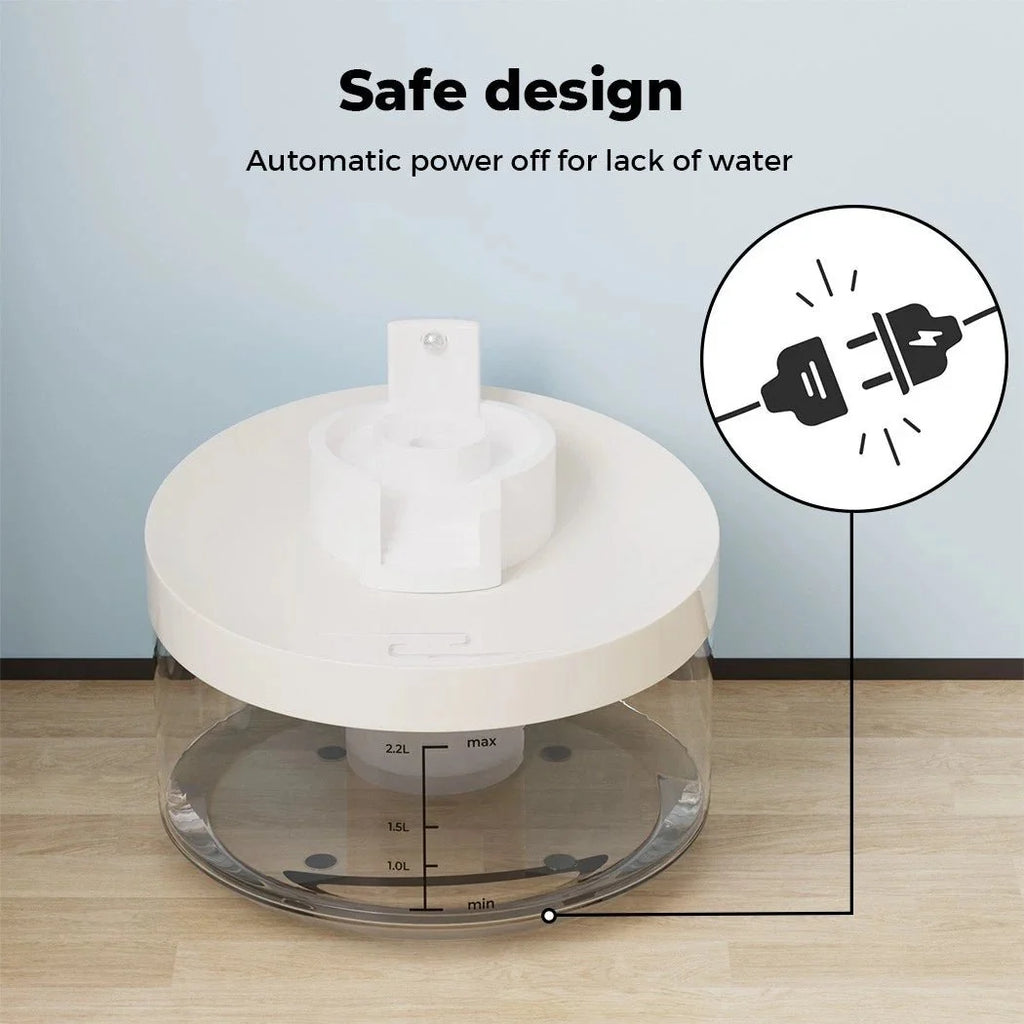 Automatic Sensor Pet Water Fountain 2.2L