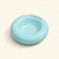 Bagel Ceramic Cat Bowl – Anti-Whisker Cat Food Bowl - Azur