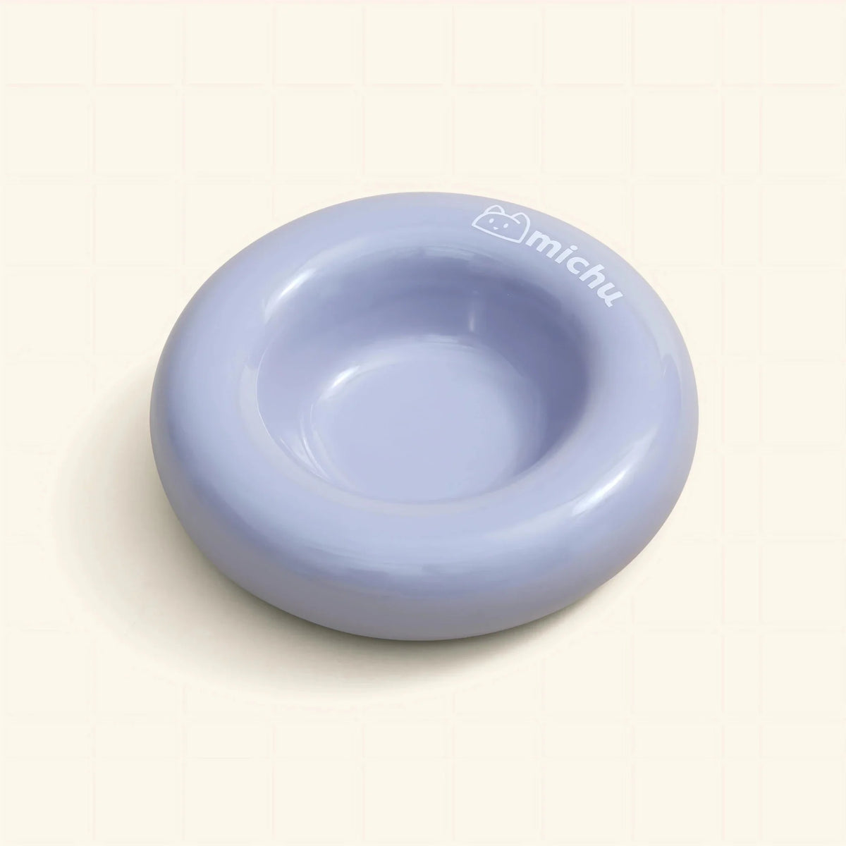 Bagel Ceramic Cat Bowl – Anti-Whisker Cat Food Bowl - Lune