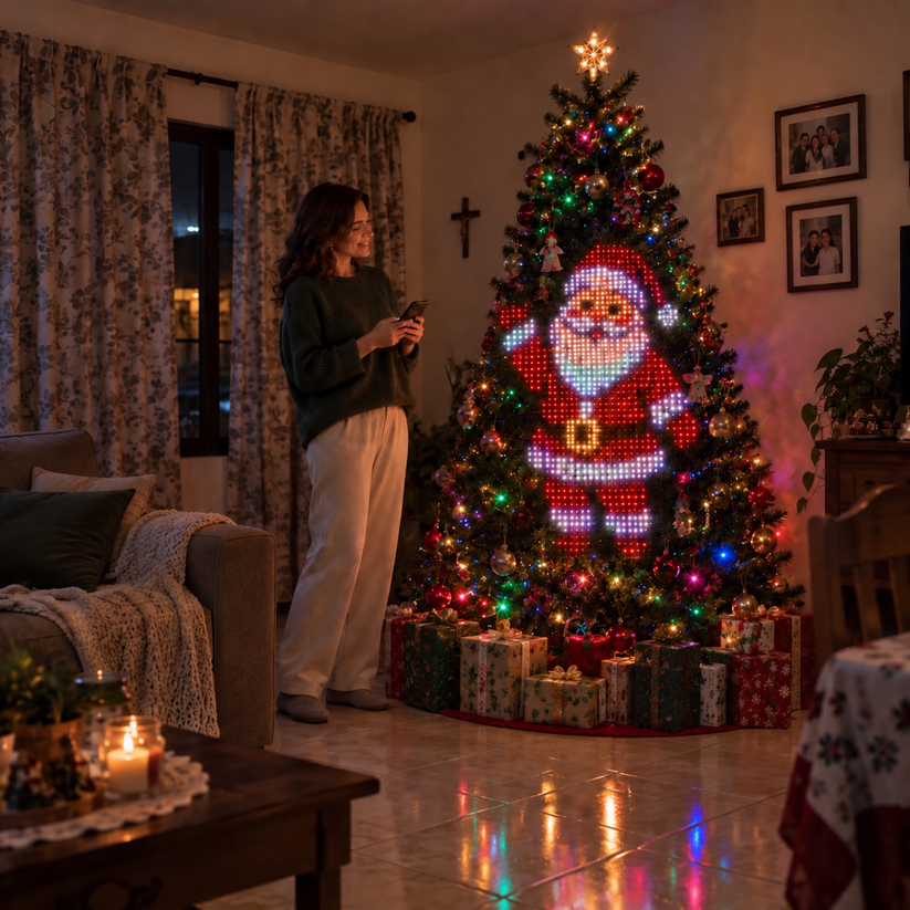 💥 Smart Animated Christmas Tree Lights – 🎄 Bring Your Tree to Life!