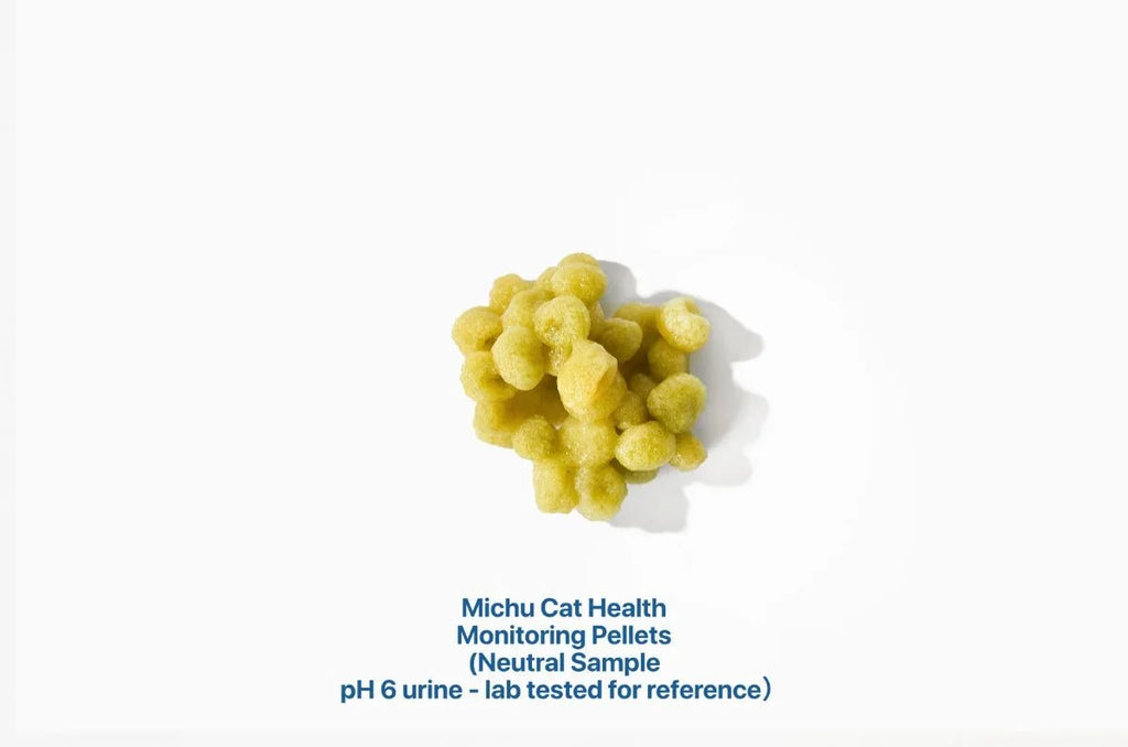 Cat Health Monitoring Pellets - Colour Changing Indicators For Home Urine Testing