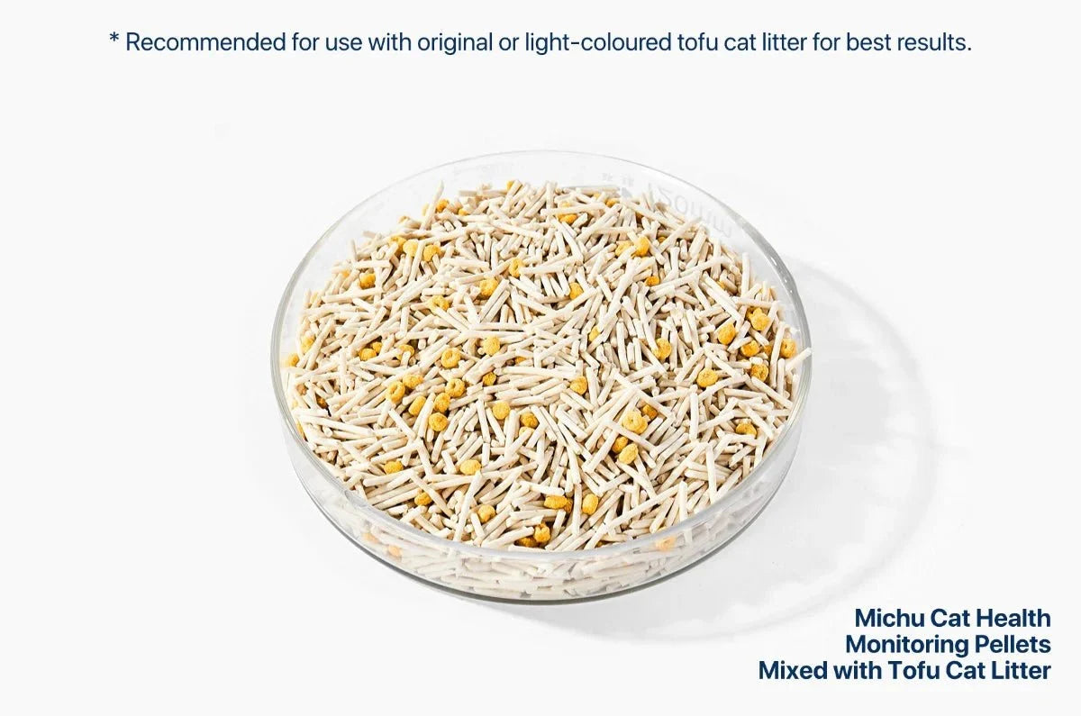 Cat Health Monitoring Pellets - Colour Changing Indicators For Home Urine Testing