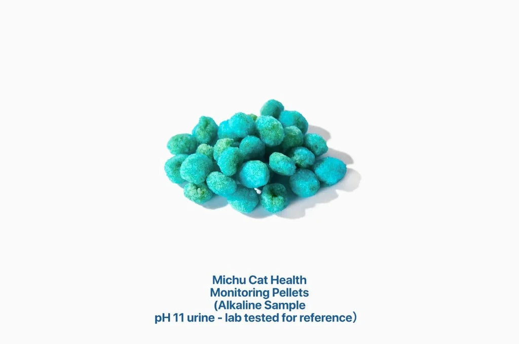 Cat Health Monitoring Pellets - Colour Changing Indicators For Home Urine Testing