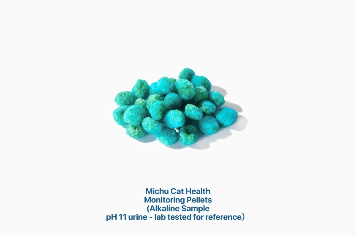 Cat Health Monitoring Pellets - Colour Changing Indicators For Home Urine Testing