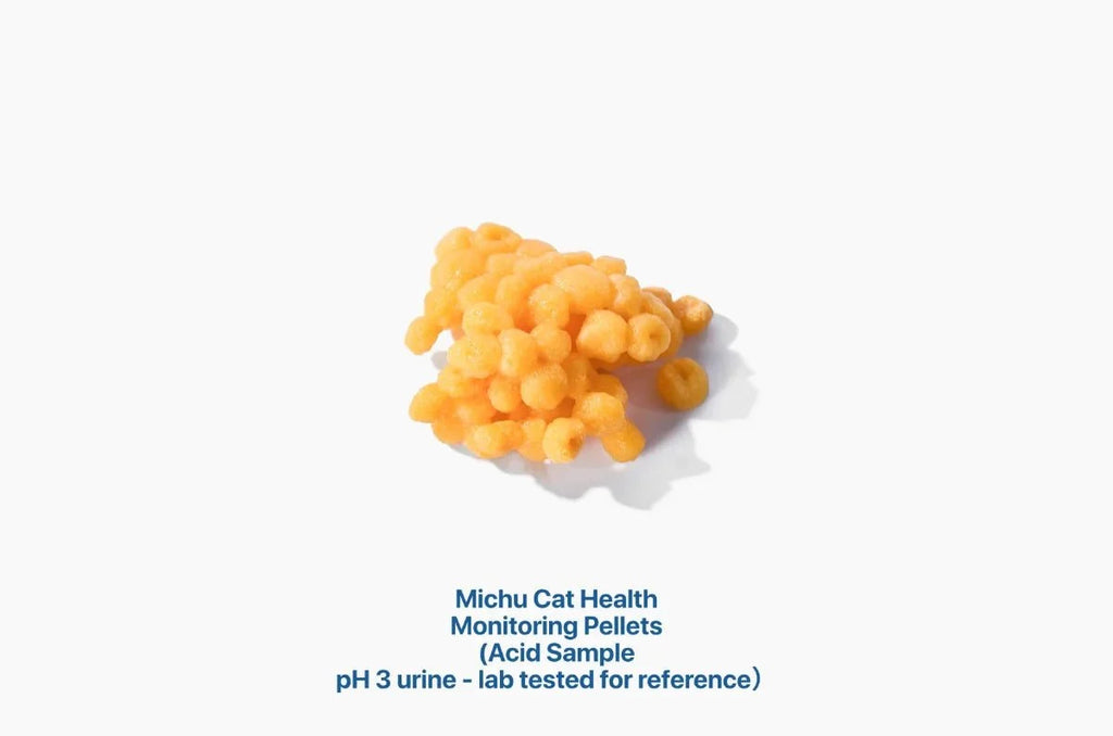 Cat Health Monitoring Pellets - Colour Changing Indicators For Home Urine Testing