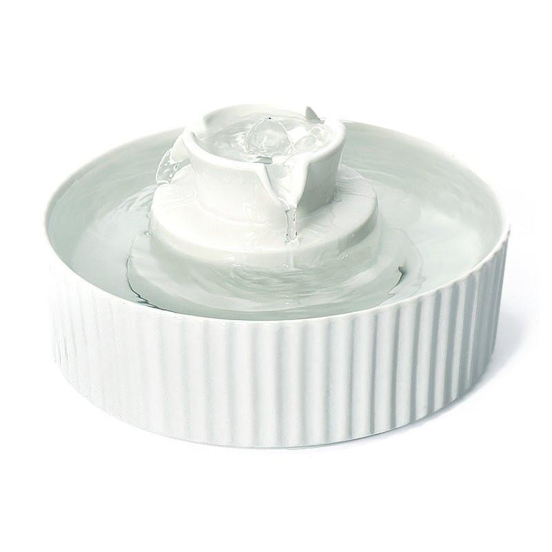 Ceramic Electric Pet Water Fountain 2.1L