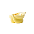 Ceramic Elevated Pet Food Bowl - Banana