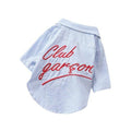 Club Garcon Light Denim Dog Shirt
