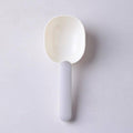 Dog Cat Feeding Scoop Feeder Spoon - White/Grey