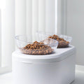 Double Pet Bowl Feeder with Storage Space