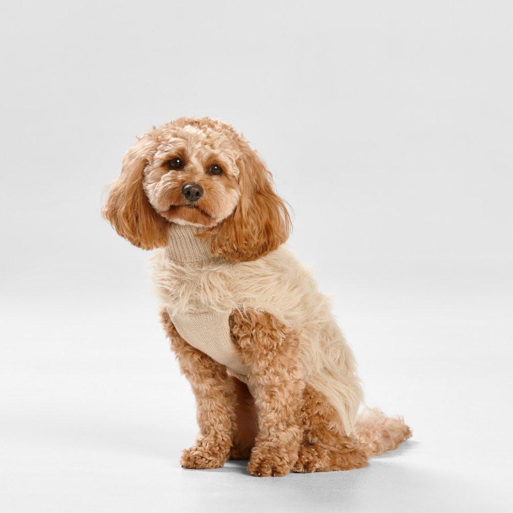 Snooza Fur Knit Jumper – Ecru