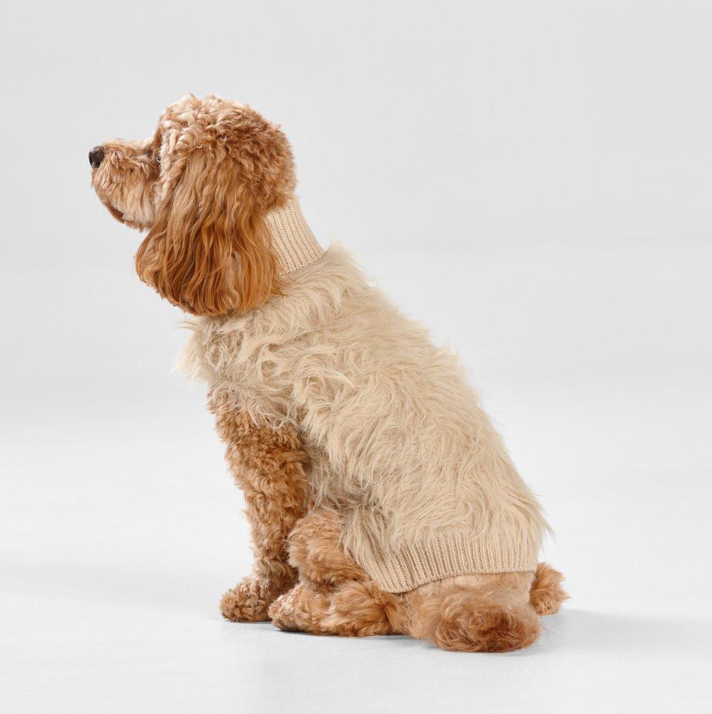 Snooza Fur Knit Jumper – Ecru
