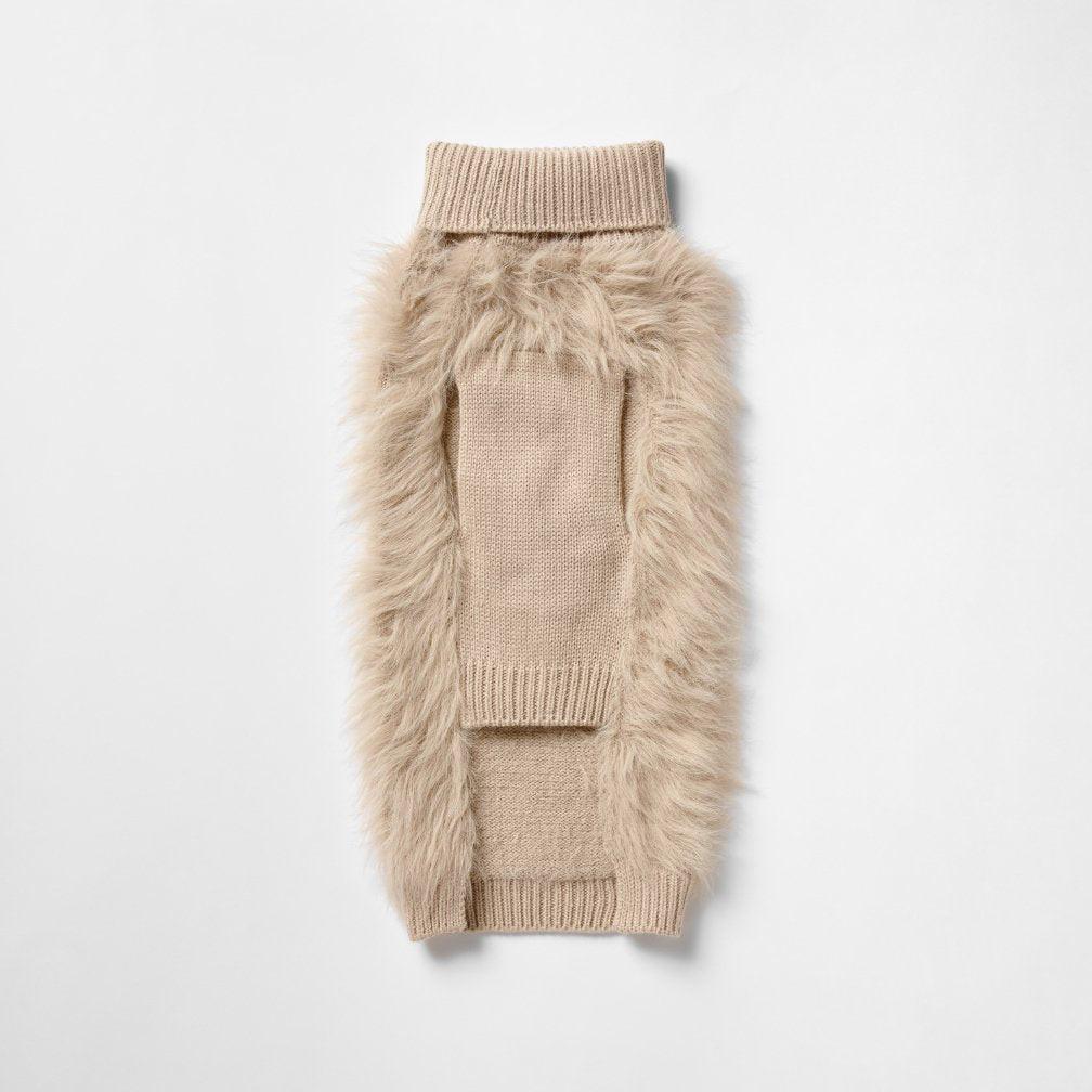 Snooza Fur Knit Jumper – Ecru
