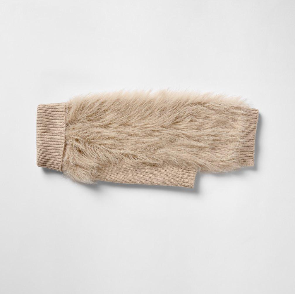 Snooza Fur Knit Jumper – Ecru