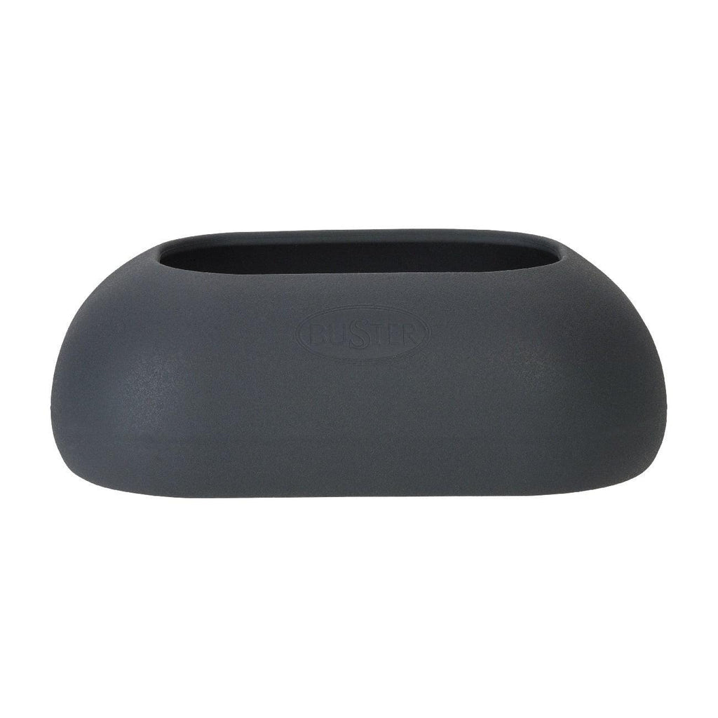 IncrediBowl Wet and Dry Food Bowl for Long Eared Dogs - Grey