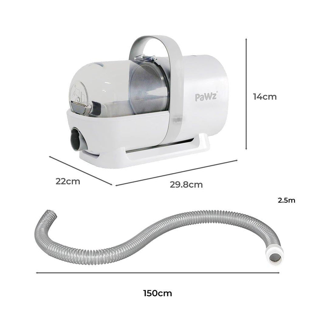 Pet Grooming & Vacuum Kit - 7 in 1 Design