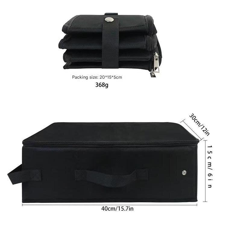 Portable Foldable Cat Litter Box - Waterproof Travel Litter Pan for Cats
