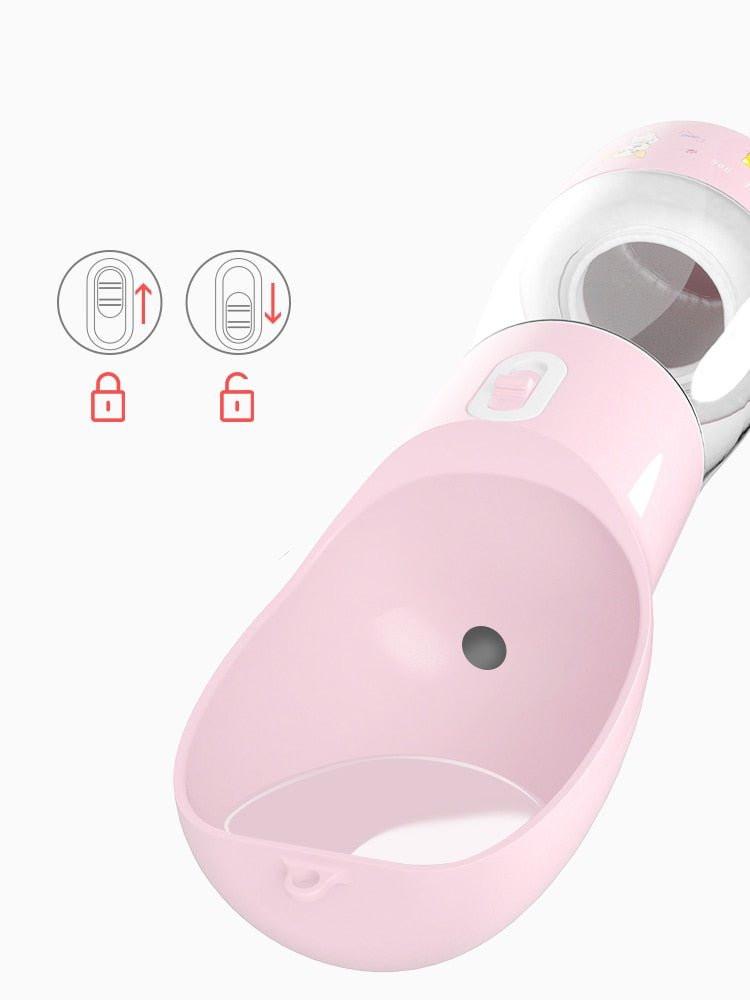 Portable Outdoor Pet Drinking and Feeding Bottle (3 Colours)