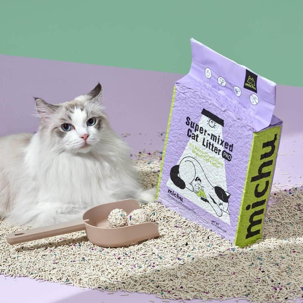 Premium Mixed Tofu Cat Litter Pro Gen2 6L