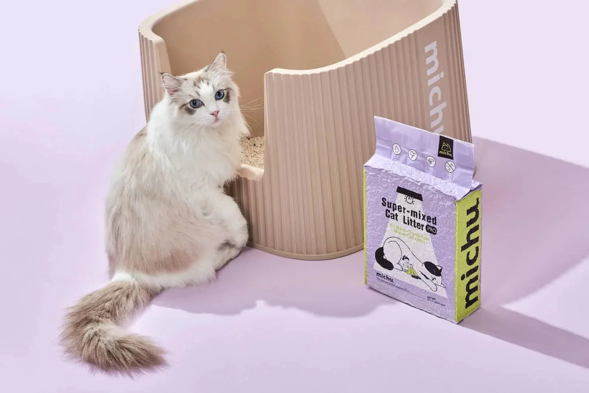 Premium Mixed Tofu Cat Litter Pro Gen2 6L
