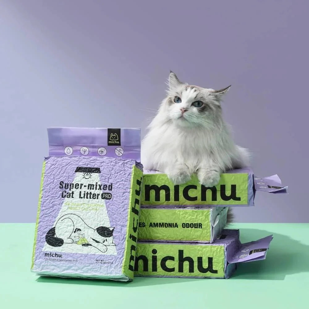 Premium Mixed Tofu Cat Litter Pro Gen2 6L