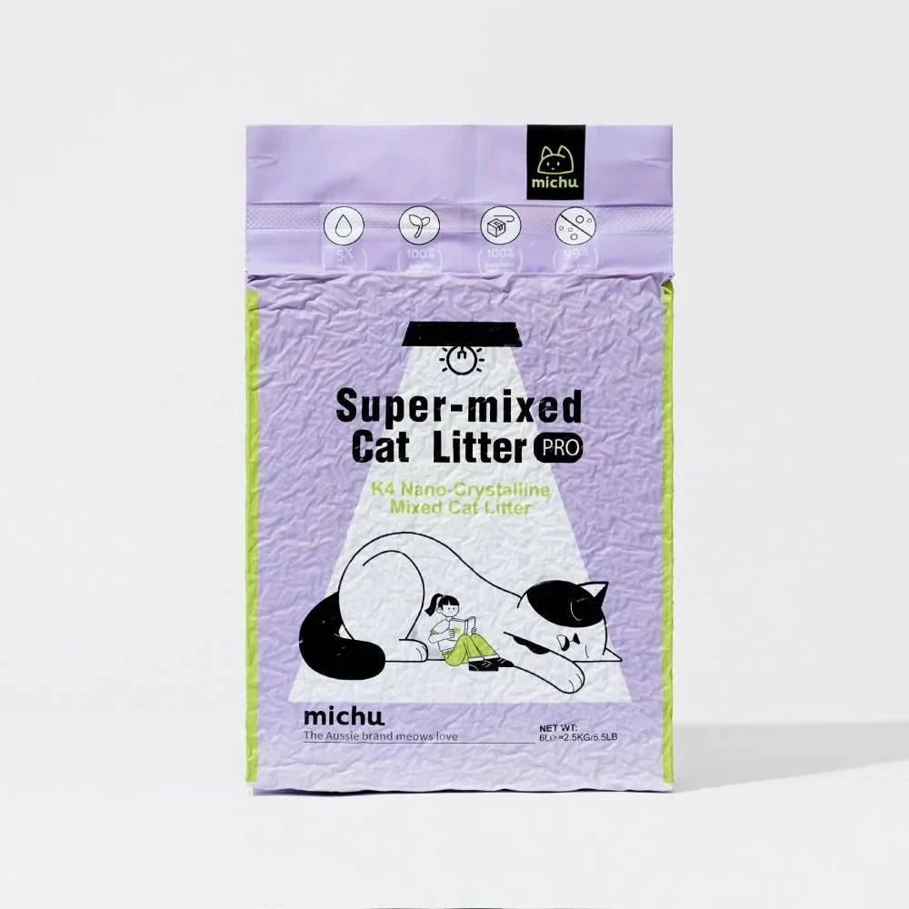 Premium Mixed Tofu Cat Litter Pro Gen2 6L