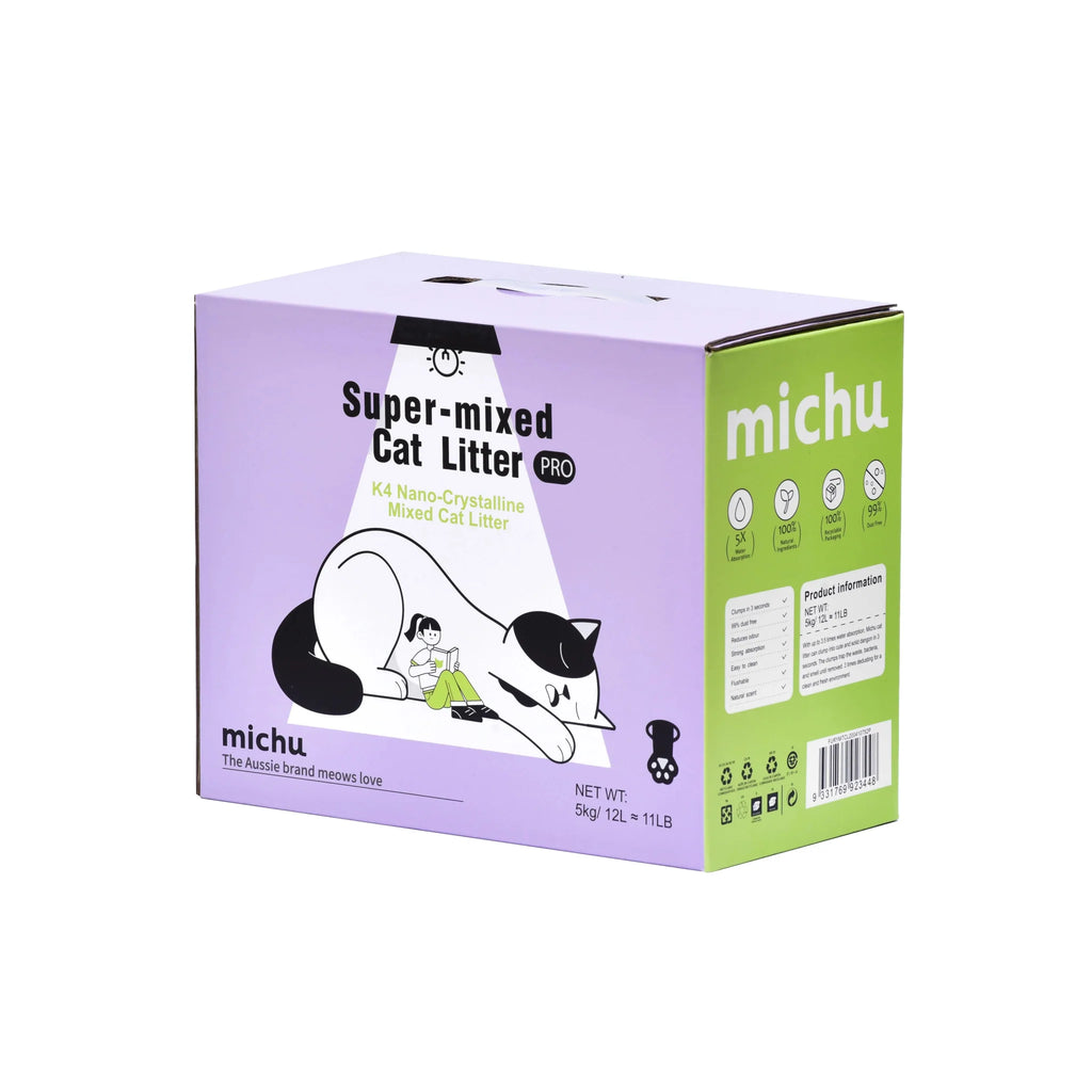 Premium Mixed Tofu Cat Litter Pro Gen2 6L- Value Box 5 kg