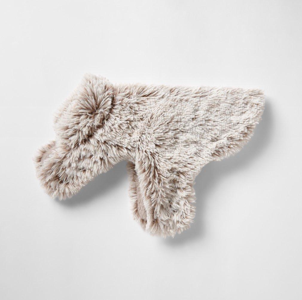 Snooza Shag Faux Fur Dog Coat in Mink