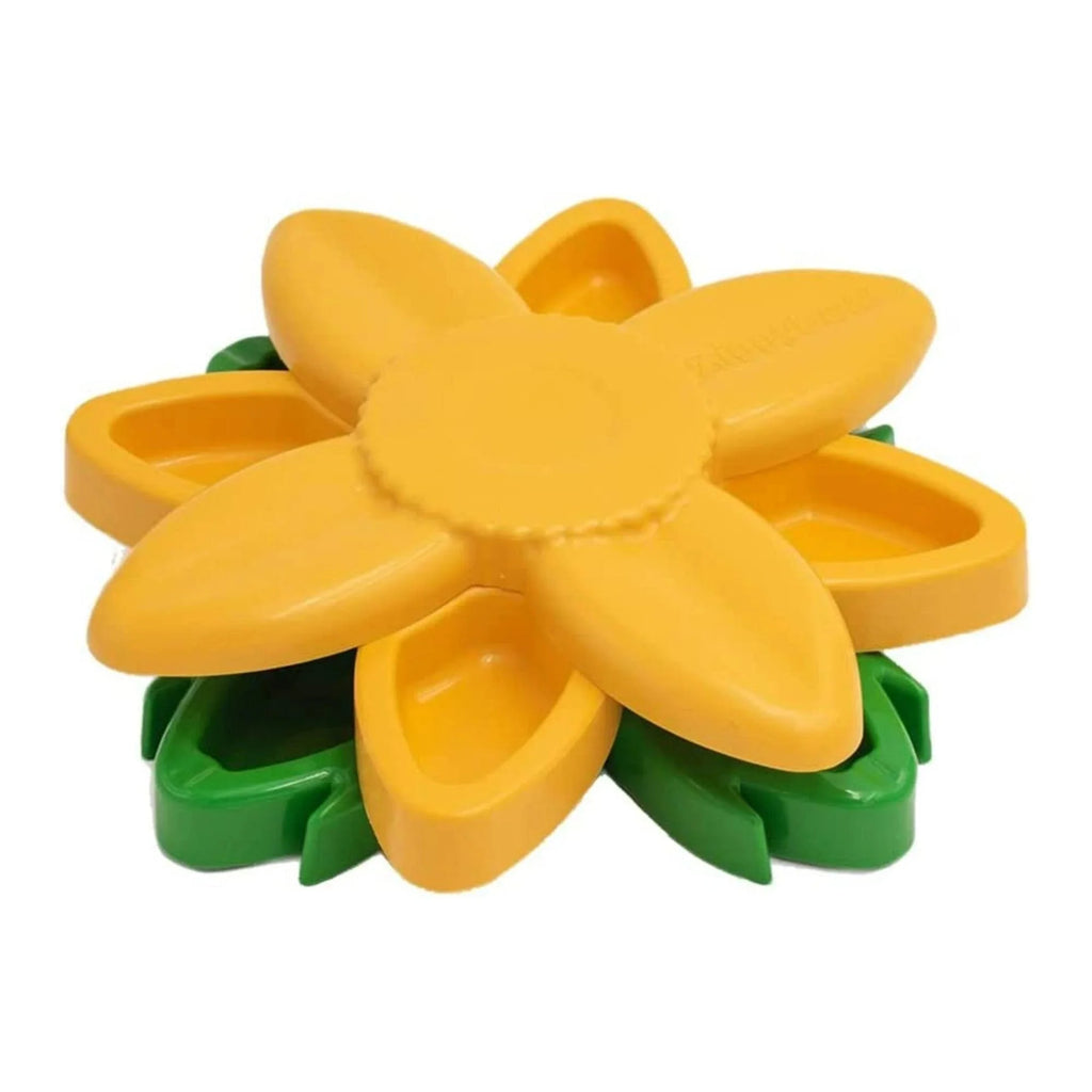 SmartyPaws Puzzler Interactive Dog Toy - Sunflower
