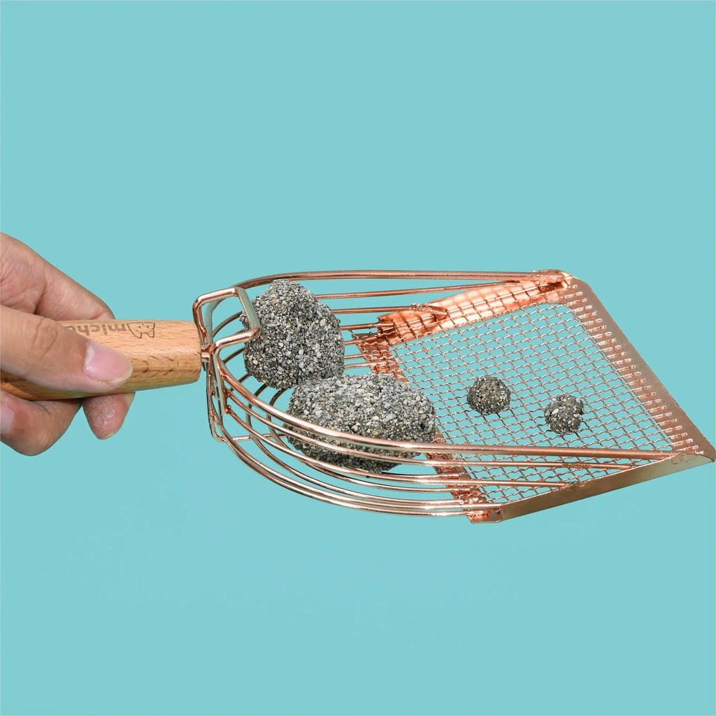 Stainless Steel Clay Cat Litter Scoop