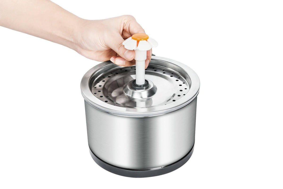 Stainless Steel Feeder Electric Pet Water Fountain