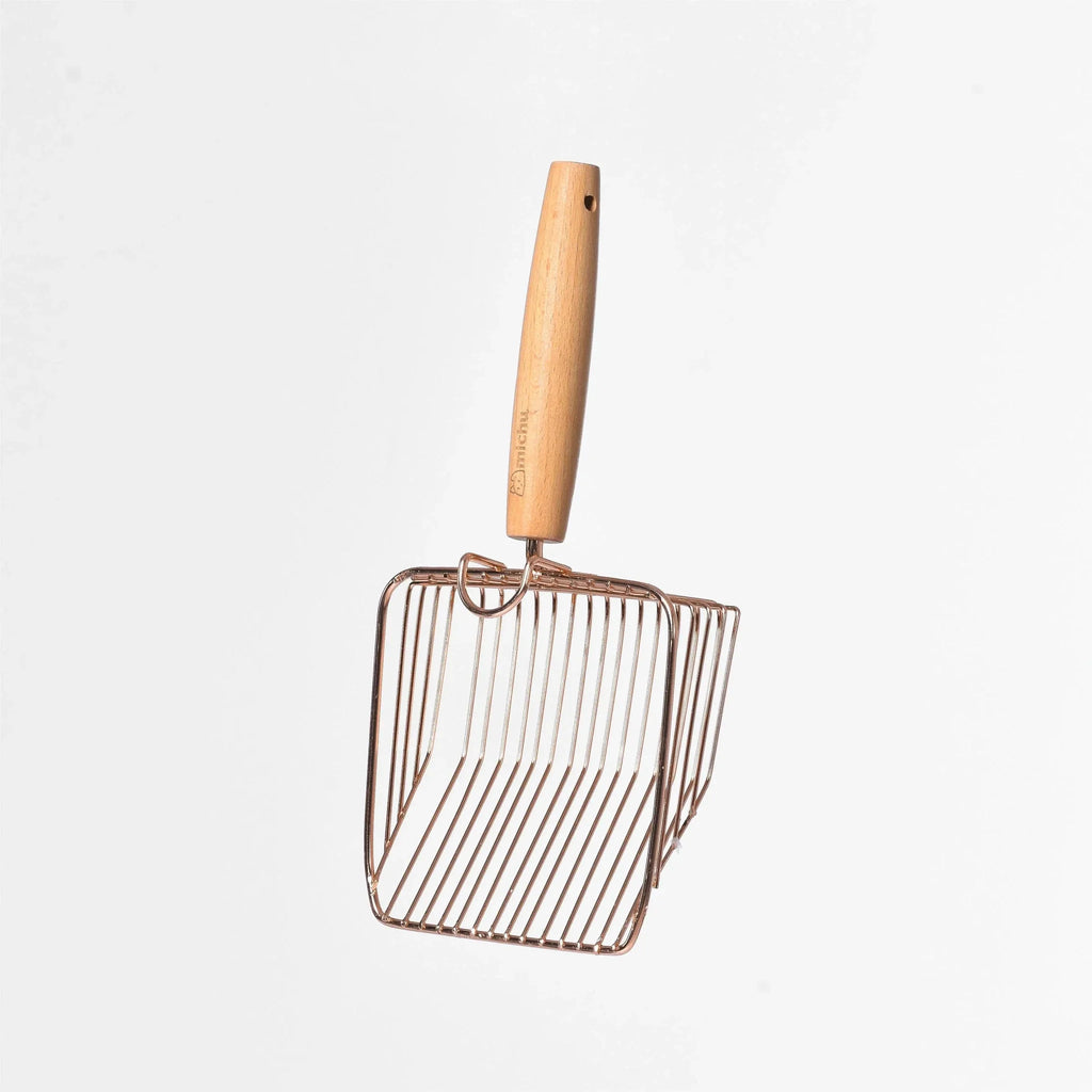 Stainless Steel Tofu Cat Litter Scoop