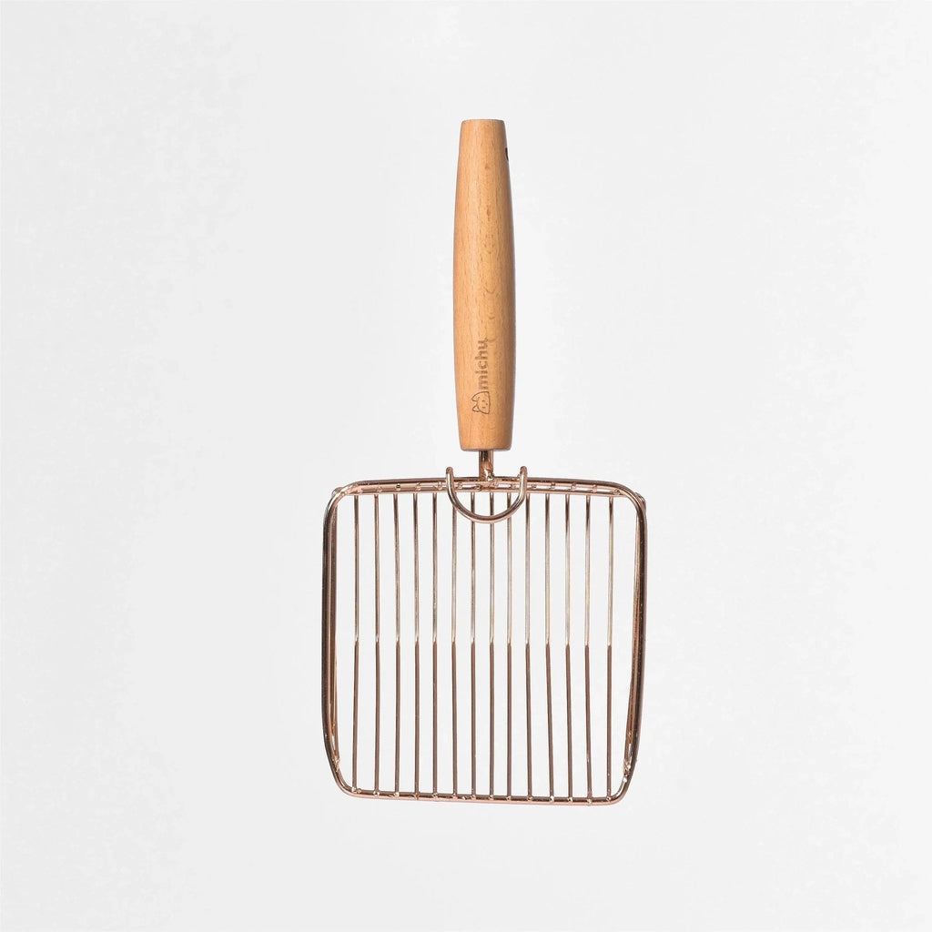 Stainless Steel Tofu Cat Litter Scoop