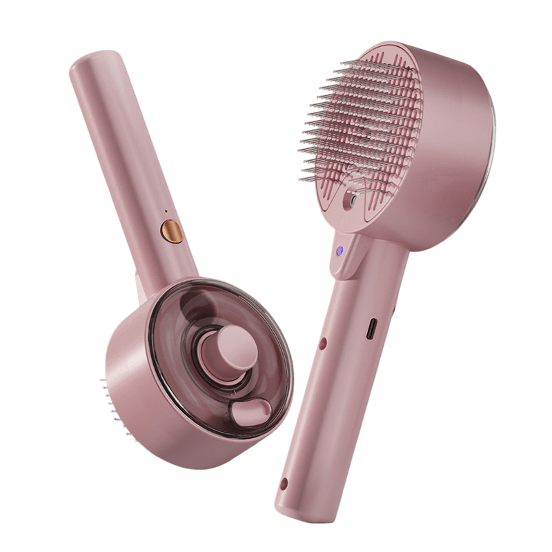 UVC Sterilizer & Mist Spray Rechargeable Pet Grooming Brush